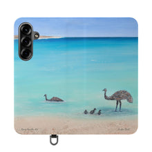 Load image into Gallery viewer, Surfin' Bird - PHONE CASE WALLET for Samsung & iPhones - by Kerry Sandhu Art
