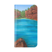 Load image into Gallery viewer, Kimberley Calling - PHONE CASE WALLET - by Kerry Sandhu Art