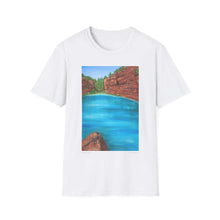 Load image into Gallery viewer, T-Shirt made from very soft materials, no side seams. Feels like bliss to wear! Many designs by Kerry Sandhu Art