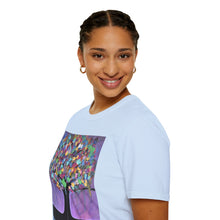 Load image into Gallery viewer, T-Shirt made from very soft materials, no side seams. Feels like bliss to wear! Many designs by Kerry Sandhu Art