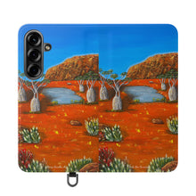 Load image into Gallery viewer, Beds Are Burning - PHONE CASE WALLET - by Kerry Sandhu Art