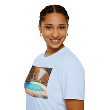 Load image into Gallery viewer, T-Shirt made from very soft materials, no side seams. Feels like bliss to wear! Many designs by Kerry Sandhu Art