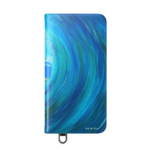 Load image into Gallery viewer, Ride the Wave - PHONE CASE WALLET - by Kerry Sandhu Art