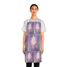 Load image into Gallery viewer, Apron - lightweight, silky finish 100% polyester, two front pockets. Many original artwork designs by Kerry Sandhu Art