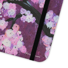 Load image into Gallery viewer, Cherry Blossom - PHONE CASE WALLET - by Kerry Sandhu Art