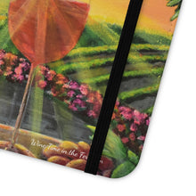 Load image into Gallery viewer, Wine Time in the Ferguson - PHONE CASE WALLET - by Kerry Sandhu Art