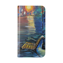 Load image into Gallery viewer, Park Bench - PHONE CASE WALLET for Samsung & iPhones - by Kerry Sandhu Art