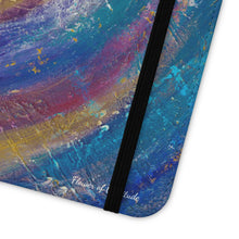 Load image into Gallery viewer, Flower of Gratitude - PHONE CASE WALLET - by Kerry Sandhu Art