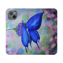 Load image into Gallery viewer, Butterfly - PHONE CASE WALLET for Samsung & iPhones - by Kerry Sandhu Art