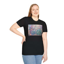 Load image into Gallery viewer, T-Shirt made from very soft materials, no side seams. Feels like bliss to wear! Many designs by Kerry Sandhu Art