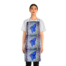 Load image into Gallery viewer, Apron - lightweight, silky finish 100% polyester, two front pockets. Many original artwork designs by Kerry Sandhu Art