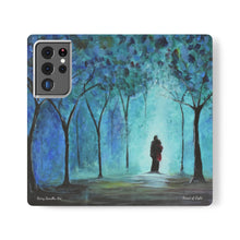 Load image into Gallery viewer, Forest of Light - PHONE CASE WALLET - by Kerry Sandhu Art
