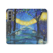 Load image into Gallery viewer, Colours of the Rain - PHONE CASE WALLET - by Kerry Sandhu Art