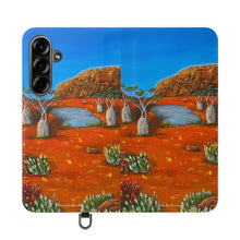 Load image into Gallery viewer, Beds Are Burning - PHONE CASE WALLET - by Kerry Sandhu Art