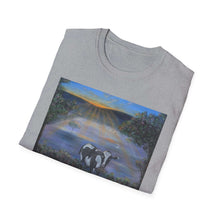 Load image into Gallery viewer, T-Shirt made from very soft materials, no side seams. Feels like bliss to wear! Many designs by Kerry Sandhu Art