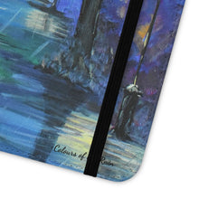 Load image into Gallery viewer, Colours of the Rain - PHONE CASE WALLET - by Kerry Sandhu Art