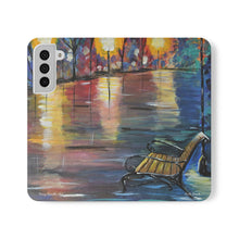 Load image into Gallery viewer, Park Bench - PHONE CASE WALLET for Samsung & iPhones - by Kerry Sandhu Art
