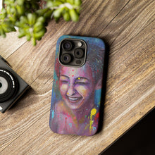 Load image into Gallery viewer, Raining Glitter - TOUGH PHONE CASES for Samsung & iPhones - by Kerry Sandhu Art