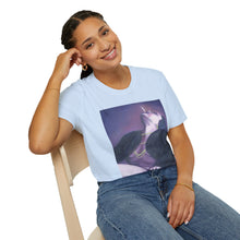 Load image into Gallery viewer, T-Shirt made from very soft materials, no side seams. Feels like bliss to wear! Many designs by Kerry Sandhu Art