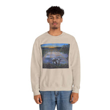 Load image into Gallery viewer, Sweatshirt 50/50 Cotton/Polyester, Medium-heavy fabric, Loose fit, true to size, Original art designs by Kerry Sandhu Art