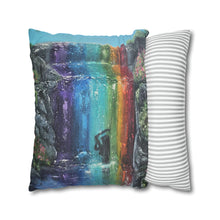 Load image into Gallery viewer, Indoor cushion covers, 100% Polyester cover, double sided print, concealed zip. Original artwork designs by Kerry Sandhu Art