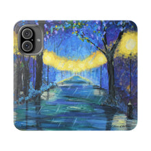 Load image into Gallery viewer, Colours of the Rain - PHONE CASE WALLET - by Kerry Sandhu Art