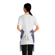 Load image into Gallery viewer, Apron - lightweight, silky finish 100% polyester, two front pockets. Many original artwork designs by Kerry Sandhu Art
