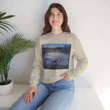 Load image into Gallery viewer, Sweatshirt 50/50 Cotton/Polyester, Medium-heavy fabric, Loose fit, true to size, Original art designs by Kerry Sandhu Art