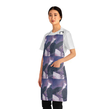 Load image into Gallery viewer, Apron - lightweight, silky finish 100% polyester, two front pockets. Many original artwork designs by Kerry Sandhu Art