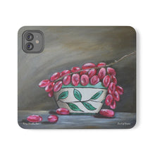 Load image into Gallery viewer, Bowl of Grapes - PHONE CASE WALLET for Samsung & iPhones - by Kerry Sandhu Art