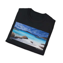 Load image into Gallery viewer, T-Shirt made from very soft materials, no side seams. Feels like bliss to wear! Many designs by Kerry Sandhu Art