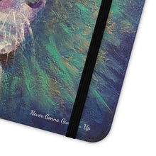Load image into Gallery viewer, Never Gonna Give You Up - PHONE CASE WALLET - by Kerry Sandhu Art