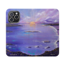 Load image into Gallery viewer, Setting Sun - PHONE CASE WALLET for Samsung & iPhones - by Kerry Sandhu Art