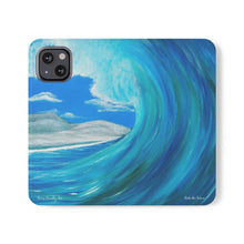 Load image into Gallery viewer, Ride the Wave - PHONE CASE WALLET - by Kerry Sandhu Art