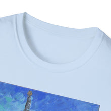 Load image into Gallery viewer, T-Shirt made from very soft materials, no side seams. Feels like bliss to wear! Many designs by Kerry Sandhu Art