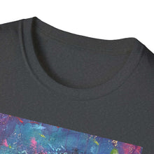 Load image into Gallery viewer, T-Shirt made from very soft materials, no side seams. Feels like bliss to wear! Many designs by Kerry Sandhu Art