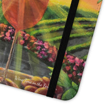 Load image into Gallery viewer, Wine Time in the Ferguson - PHONE CASE WALLET - by Kerry Sandhu Art