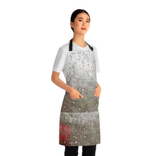 Load image into Gallery viewer, Apron - lightweight, silky finish 100% polyester, two front pockets. Many original artwork designs by Kerry Sandhu Art