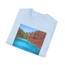 Load image into Gallery viewer, T-Shirt made from very soft materials, no side seams. Feels like bliss to wear! Many designs by Kerry Sandhu Art