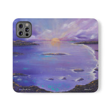 Load image into Gallery viewer, Setting Sun - PHONE CASE WALLET for Samsung & iPhones - by Kerry Sandhu Art