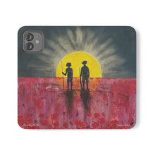 Load image into Gallery viewer, Freedom Called - PHONE CASE WALLET - by Kerry Sandhu Art