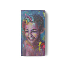 Load image into Gallery viewer, Raining Glitter - PHONE CASE WALLET for Samsung & iPhones - by Kerry Sandhu Art