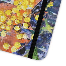 Load image into Gallery viewer, Rustic Wattle - PHONE CASE WALLET for Samsung & iPhones - by Kerry Sandhu Art
