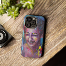 Load image into Gallery viewer, Raining Glitter - TOUGH PHONE CASES for Samsung & iPhones - by Kerry Sandhu Art