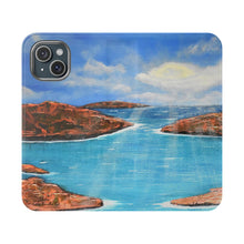 Load image into Gallery viewer, I Am a River - PHONE CASE WALLET for Samsung & iPhones - by Kerry Sandhu Art