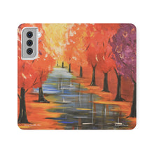 Load image into Gallery viewer, Autumn Leaves - PHONE CASE WALLET for Samsung & iPhones - by Kerry Sandhu Art