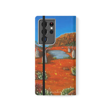 Load image into Gallery viewer, Beds Are Burning - PHONE CASE WALLET - by Kerry Sandhu Art