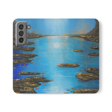 Load image into Gallery viewer, Moon River - PHONE CASE WALLET for Samsung & iPhones - by Kerry Sandhu Art