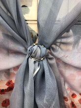 Load image into Gallery viewer, Scarf Ring, Clothes Clip, T-shirt Tie Accessories. The perfect accessory for your scarf or a unique way to wear a shirt!