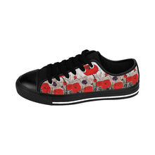 Load image into Gallery viewer, Extremely comfortable canvas sneakers with a high quality print are made to last and to impress by Kerry Sandhu Art